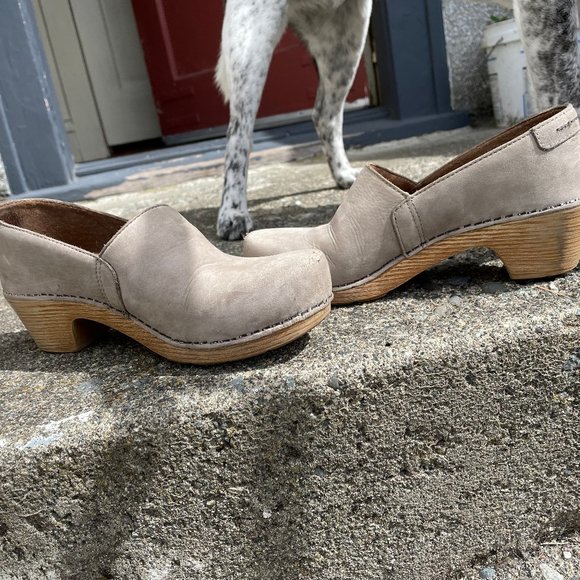 Suede Dansko Clogs - Picture 5 of 7